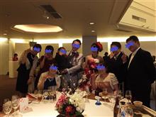 観戦仲間の結婚式