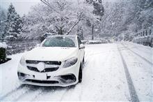 今シーズン初の雪道ドライブ♪