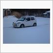 雪道までドライブとホイールハウスからの異音