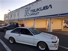 1月　筑波サーキット走行