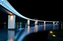 熊本天草　牛深ハイヤ大橋の夜景
