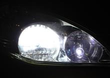 純正HIDって照射範囲広いですねぇ