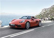 イキナリ来たよポルシェ718ボクスター。公式画像が公開に