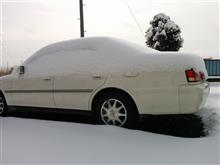 ドライブどころじゃない除雪です