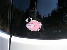 いっくん、ビミョーに痛車になった