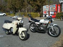 試乗　スズキ　SW-1　秋ヶ瀬公園　RG250E