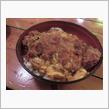 今日のランチは、「花風船」カツ丼　裏メニュー？
