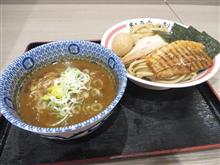 今日のディナーは、木更津アウトレット内「松戸富田製麺」特製つけそば1,050円