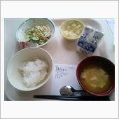 朝飯がおいしいように感じた