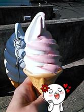 第116回むらさきいもソフトクリームを食べるプチオフに行ってきたぁ～(^_^)v