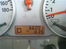 66000km突破 