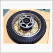 I change a tire.