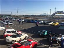 本日の筑波ファミリー走行は、快晴なり