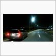 1人、夜のmyカー撮影