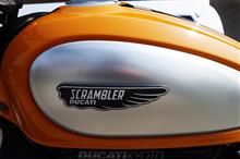 Ducati スクランブラーの試乗。