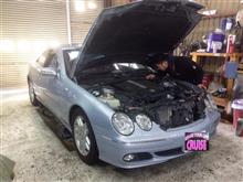 ☆　札幌のクルーズ メルセデス Ｗ215 CL500 ABC点検チュー！　☆　