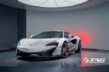 マクラーレン570S&#215;HREホイール。今後マクラーレンのカスタムは盛り上がる予感