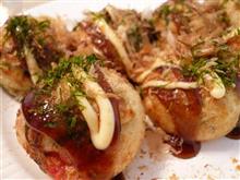 関西女の朝ご飯は・・・・『たこ焼き♪』ワラ