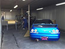 ☆　札幌のクルーズ ＢＣＮＲ３３にハセミのエアロ取付け！　☆　