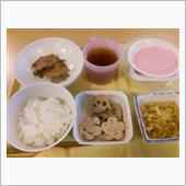 月曜日の日暮れ前の夕食だ