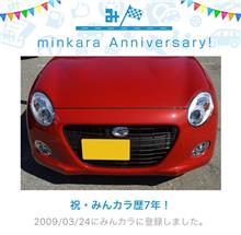 祝・みんカラ歴7年！