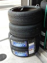 トゥインゴちゃん　タイヤ交換 Goodyear Eagle LS2000 Hybrid2