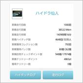 ハイドラ使用回数がとうとう1 ...