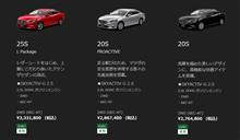 改良アテンザ・インプレ:価格編 改良アテンザ・インプレ:価格編