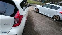 スイスポvsノートnismo スイスポvsノートnismo
