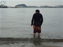 潮干狩りなう。