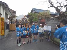 今日はお祭り