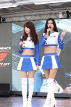 SGT 2015 R8 MOTEGI 木谷有里さん(左）AKIRAさん（右） 