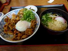 とろ玉豚バラ丼とうどん