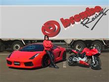拝啓、トレーラー背景・brembo