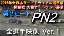 PN2クラス 全日本ダートトライアル開幕戦動画