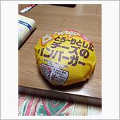 チーズのハンバーガー