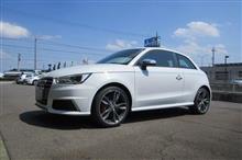 ホイル交換...AUDI　S1　これで乗り心地　RAYS　G25　8.0J-18