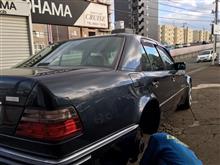☆　札幌のクルーズ Ｗ１２４ Ｅ５００インドラ分解　☆　