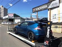 ☆　札幌のクルーズ ＣＲ-Ｚ アライメントへ！　☆　