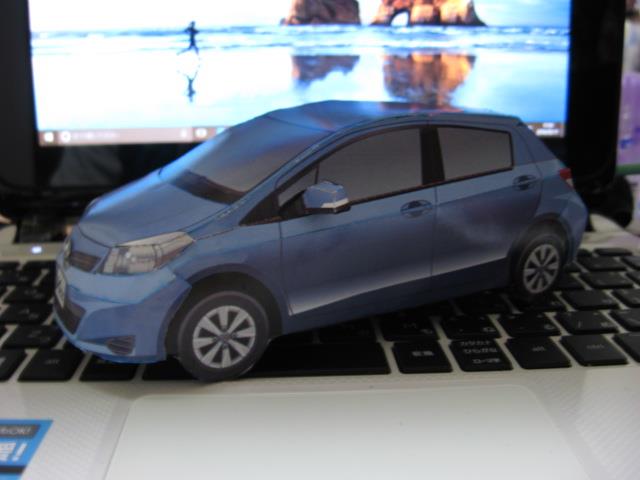 ネッツトヨタ福井ペーパークラフト P130ヴィッツ前期型 ドラックスのブログ あのー いいですか みんカラ