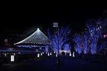 大分駅のクリスマスイルミネーション