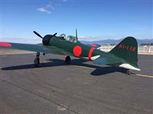 零戦鹿児島上空を飛行！
