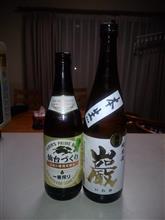 今晩のビールと日本酒