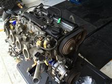 AE86後期トレノ フルレストア その3「5Vエンジンスワップ確認～エンジン準備」