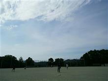寄居運動公園で。