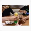 久々の夜茶会
