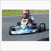 おわらサーキットでカートの練習