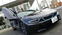 M4クーペ他の試乗とi8の展示 M4クーペ他の試乗とi8の展示