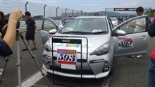 エコカーカップで富士スピードウェイ本コースを走る