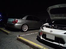 某日　いつもの峠で試乗会！？